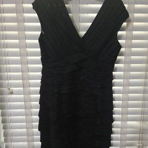 Black cocktail dress Sz 6